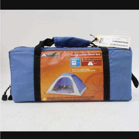Ozark Trail Scout Junior Dome Blue Camping Tent - Picture 10 of 10